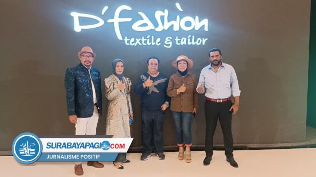 Busana Draping D’Fashion Textile and Tailor Karya Desainer Handal Tampil Memukau – Surabaya Pagi