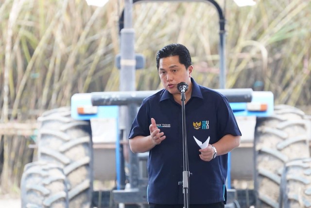 Erick Thohir Targetkan Produksi Bioetanol Atasi Importasi BBM