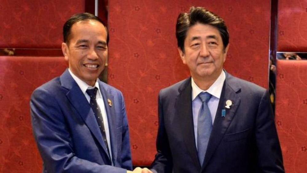 Pesan Jokowi Saat PM Jepang Shinzo Abe Mundur