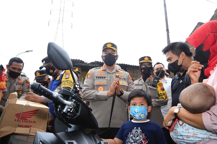 Motor Raib, Driver Ojol Langsung Dapat Gantinya dari Jokowi