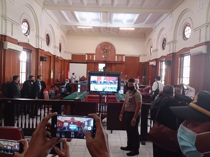 Terdakwa Mas Bechi Masih Sidang Online, PN Surabaya Dijaga Super Ketat