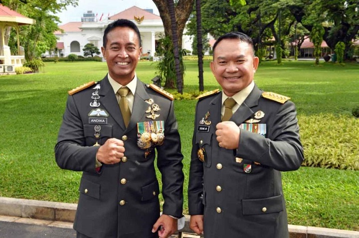 KASAL dan KASAU Harap Jenderal Andika, lebih Solidkan TNI