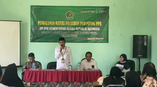 BPJPH Kemenag Bojonegoro Gelar Pelatihan Pendamping Produk Halal