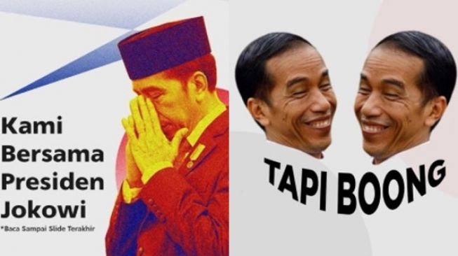 BEM FISIP Unpad: Kami Bersama Presiden Jokowi, Tapi Boong!