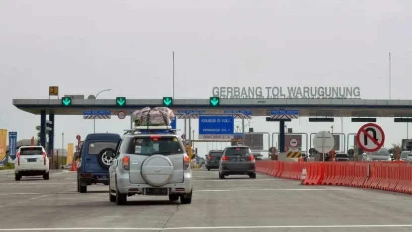 Jumlah Kendaraan Masuk Tol Warugunung Surabaya Naik 139,03 Persen