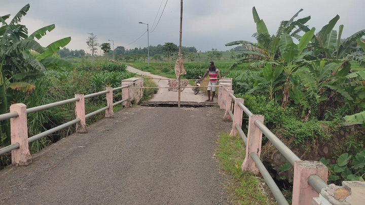 Perbaikan Darurat Jembatan Jetis Mojokerto Tunggu Kajian DPUPR