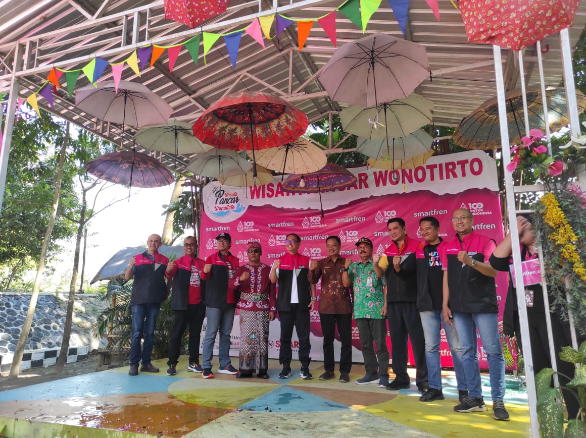 Smartfren Resmikan Desa Digital di Kabupaten Kediri