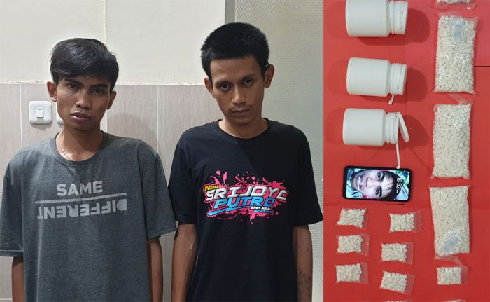 Edarkan 7.000 Pil Koplo, 2 Pemuda Ditangkap