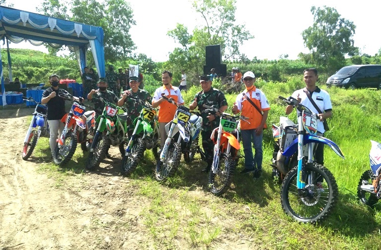 Lantamal V Bangun Sirkuit Motocross 4,5 Hektar di Mojokerto