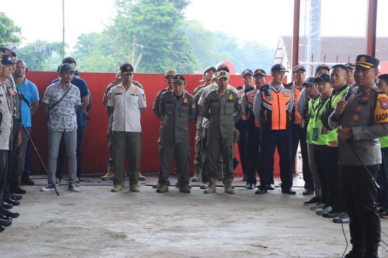 Polres Blitar Kota Terjunkan 352 Personil Keamanan