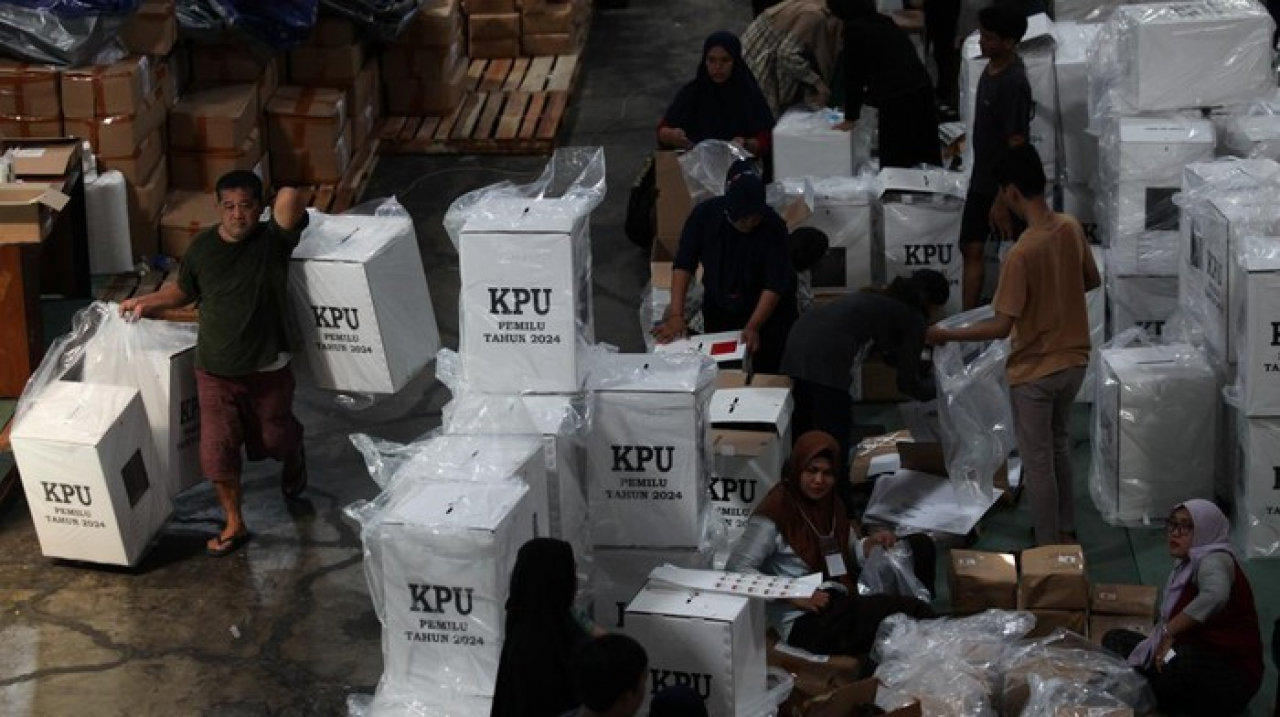 Proses Logistik Pemilu 2024 di Surabaya Sudah Capai 60 Persen