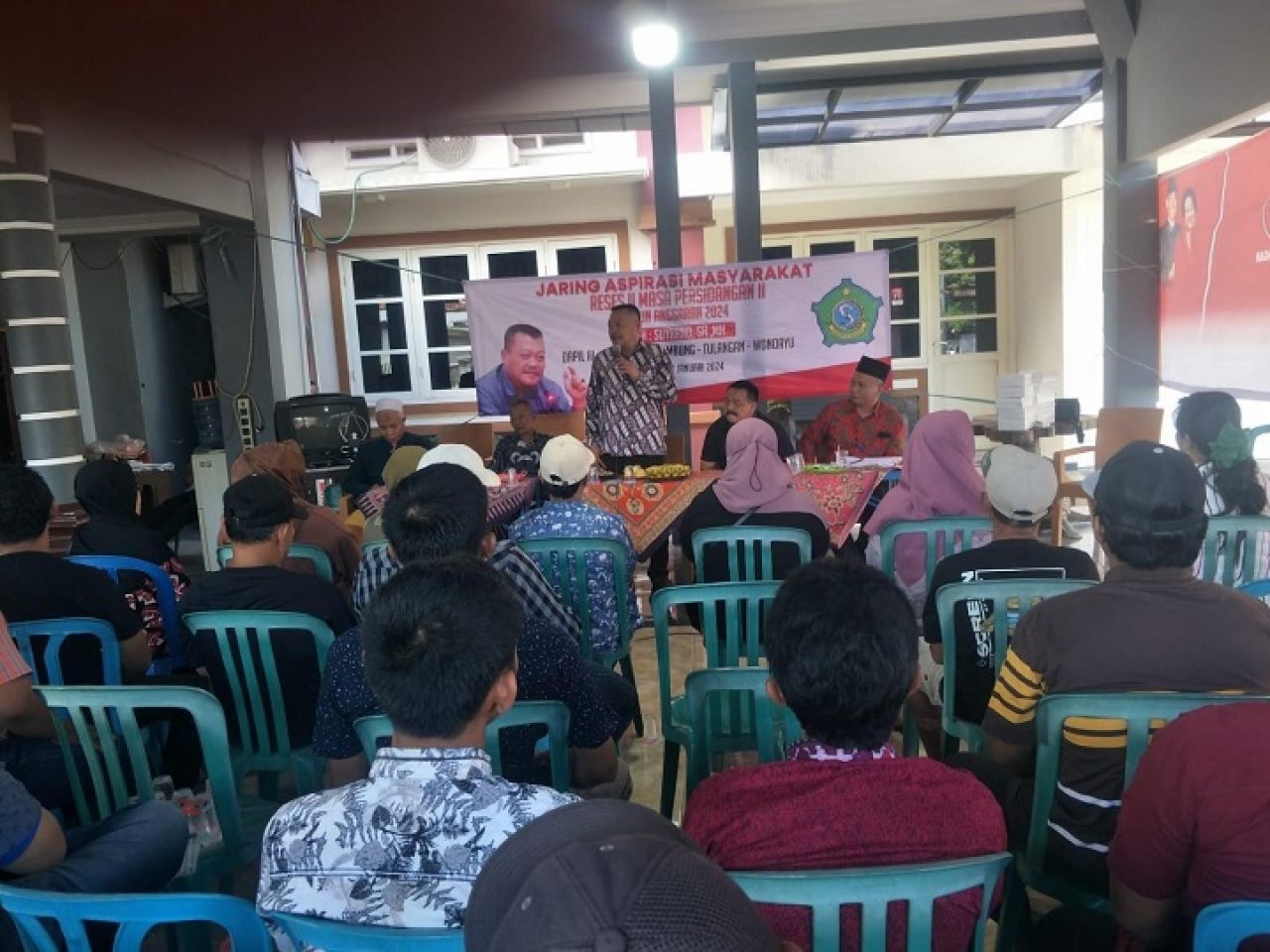 Ketua Komisi C DPRD Sidoarjo Suyarno Gelar Reses di Desa Wonoplintahan