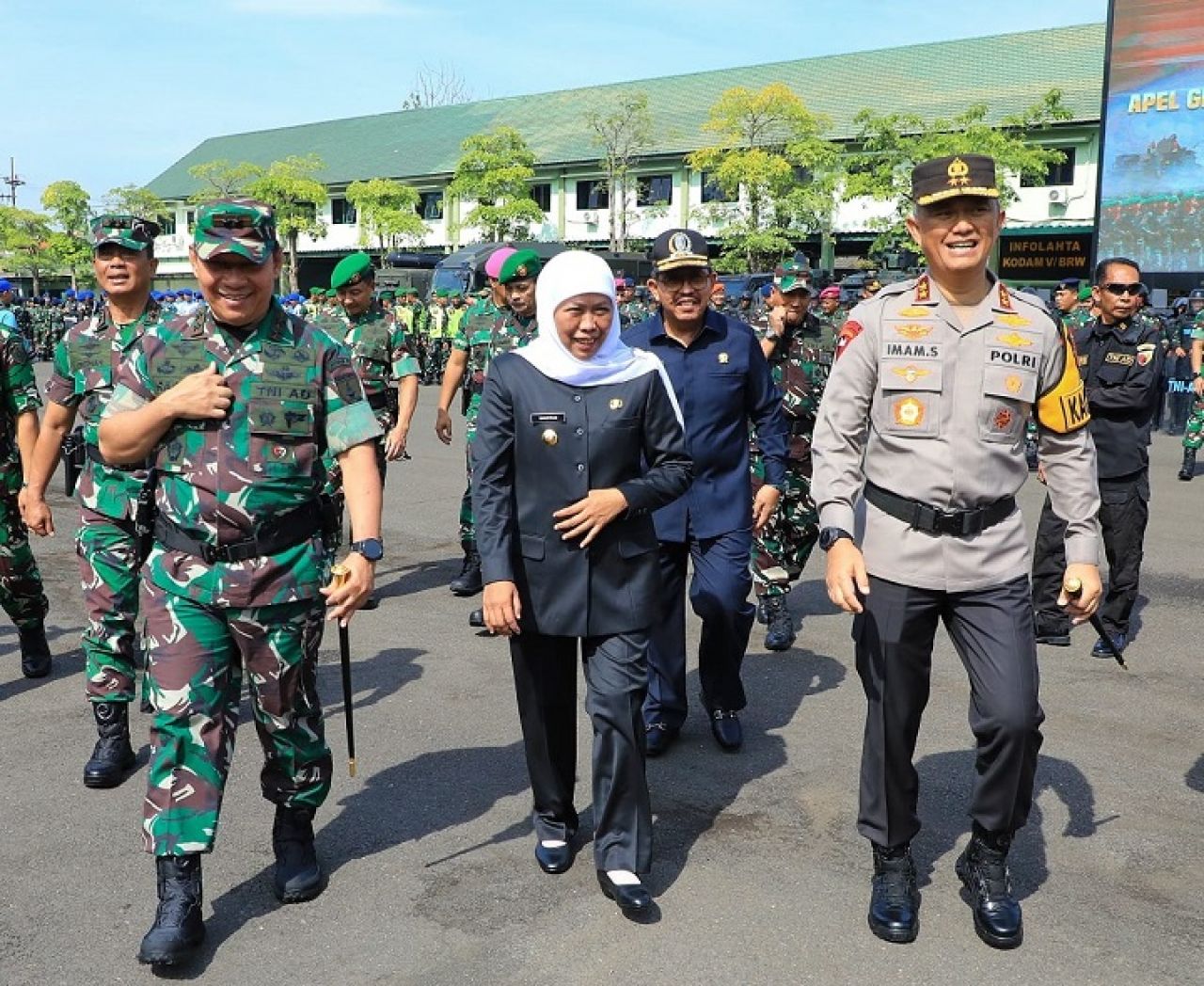 18.287 Pasukan TNI hingga Polri Siap Amankan Pemilu 2024