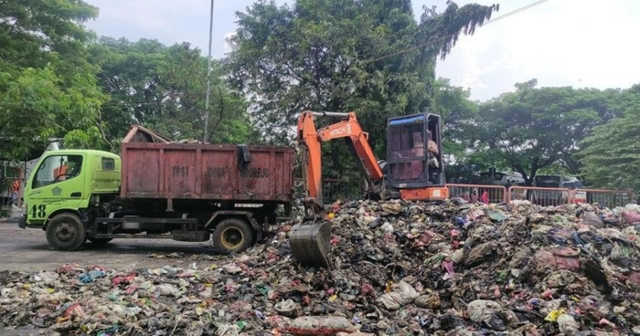 DLHK Sidoarjo Ambil Alih Pengelolaan Sampah Terminal Purabaya