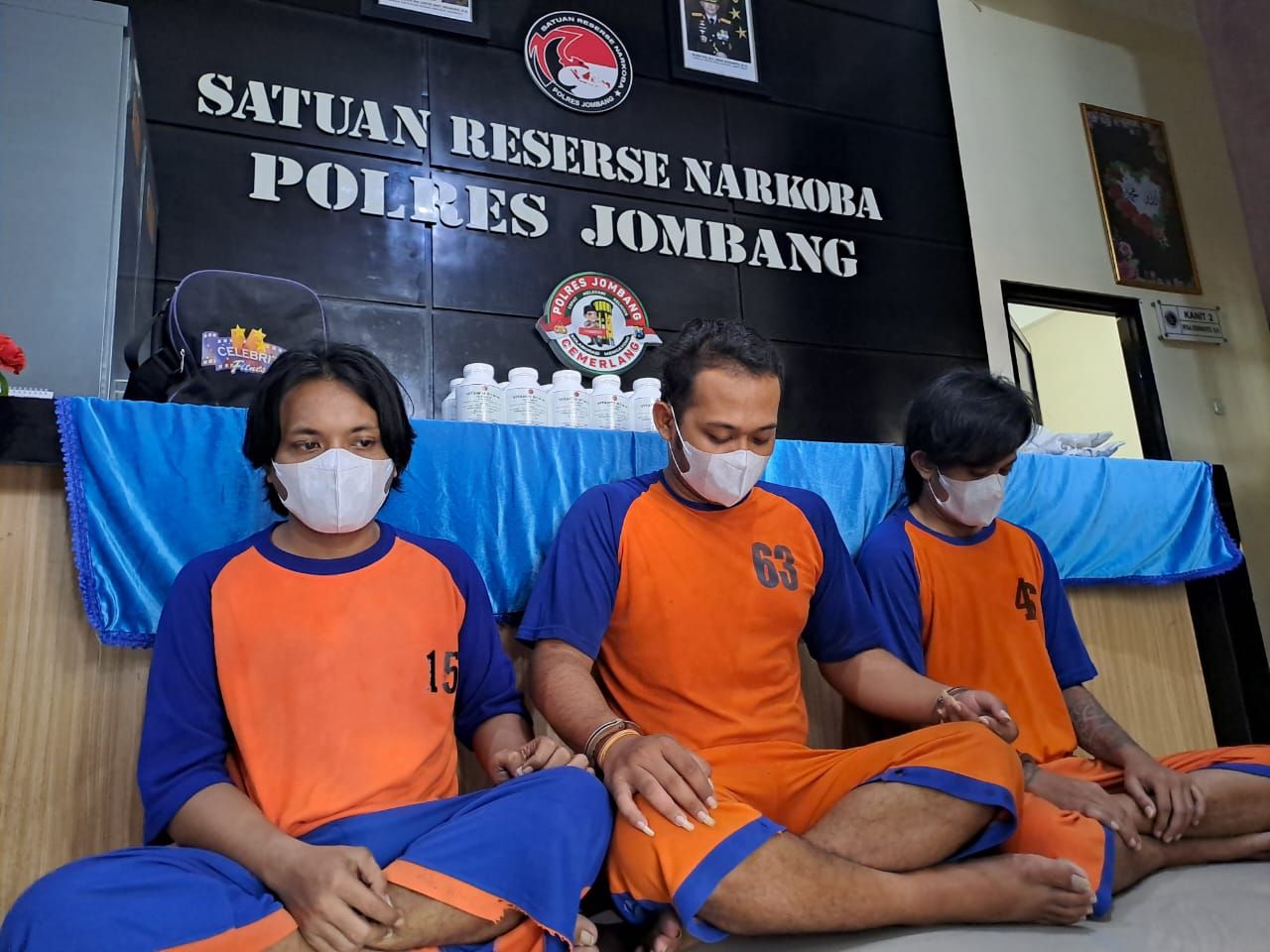 Pesta Narkoba, Tiga Bersaudara di Jombang Dibekuk Polisi