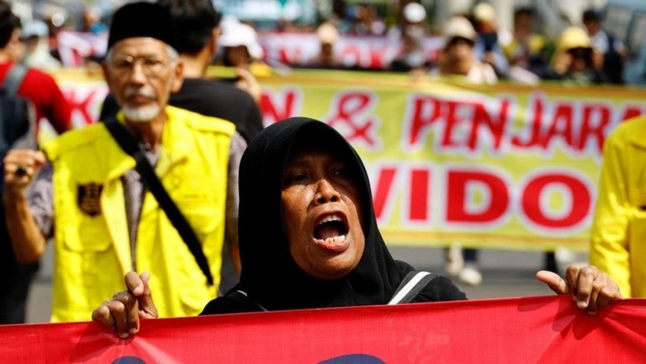 Masa Ibu-Ibu dan Lansia Jakarta, Demo Pemakzulan Jokowi, Sama dengan Mahasiswa Jogja