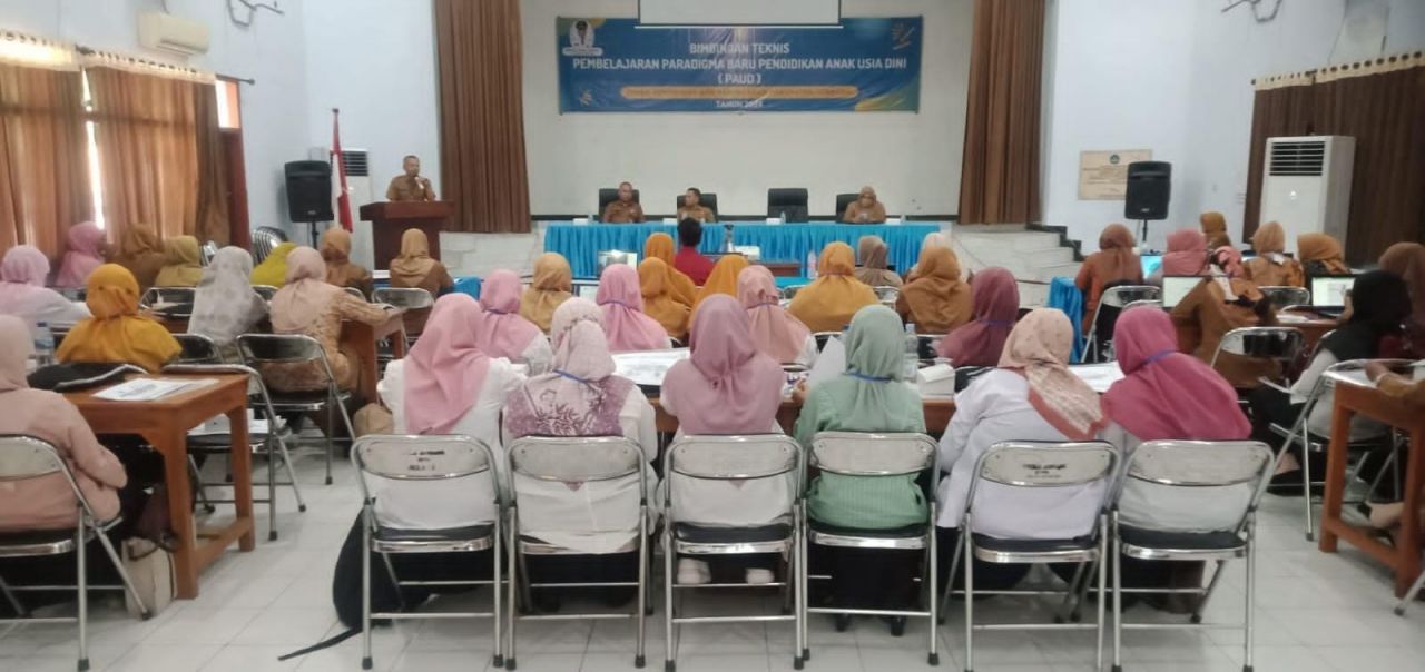 Dukung Implementasi Kurikulum Merdeka, Ratusan Guru PAUD di Jombang Ikuti Bimtek