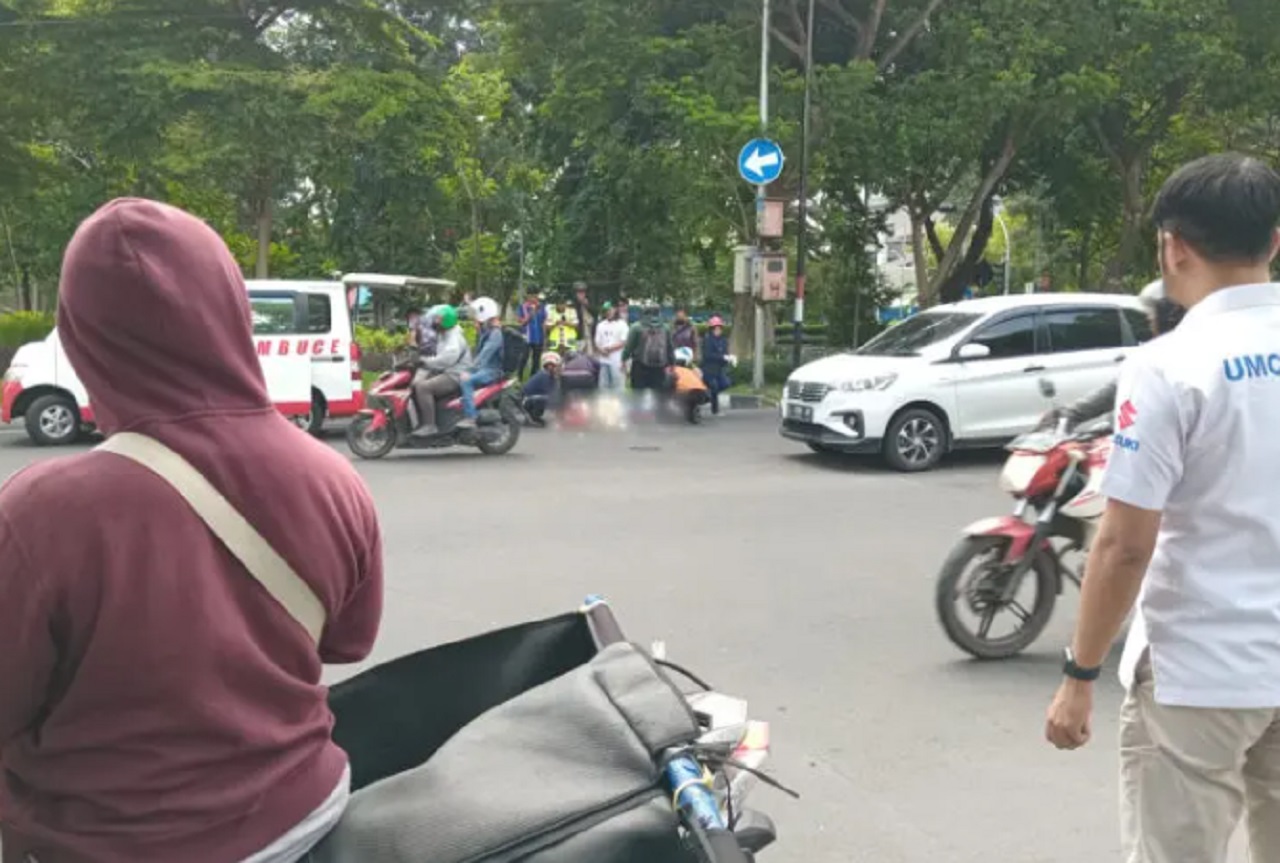 Kecelakaan Maut di Jalan A. Yani Surabaya Pagi Ini, Pemotor Alami Cedera Otak Berat