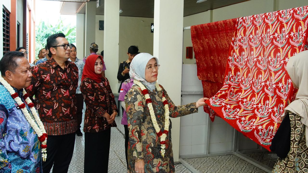 Miliki Fasilitas IPAL, Sentra IKM Batik Kota Mojokerto Menjadi Terlengkap se Indonesia