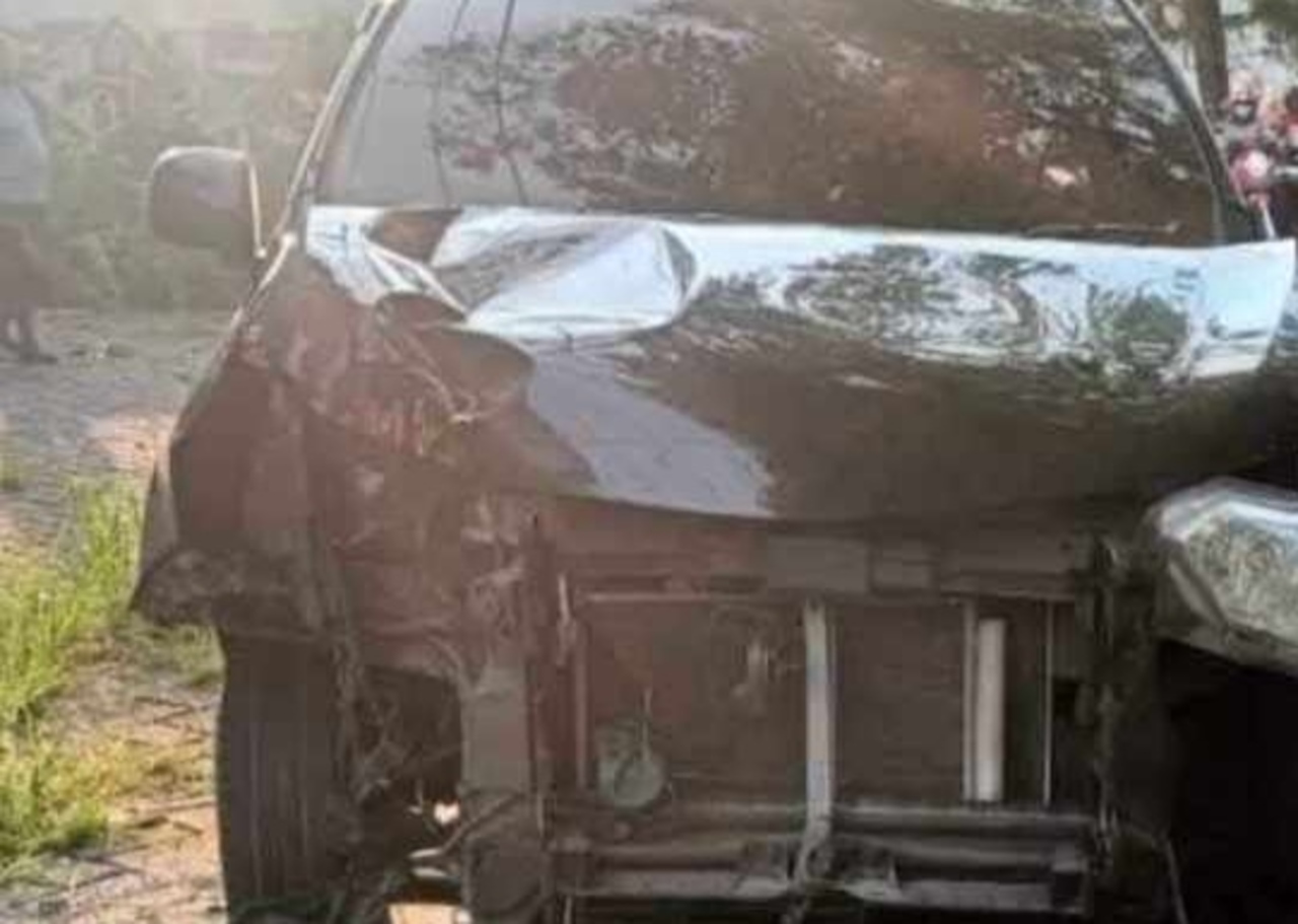 Timses Capres Alami Kecelakaan Lalin di Tuban, Mobil Ringsek, Kerugian Capai Rp 5 Juta