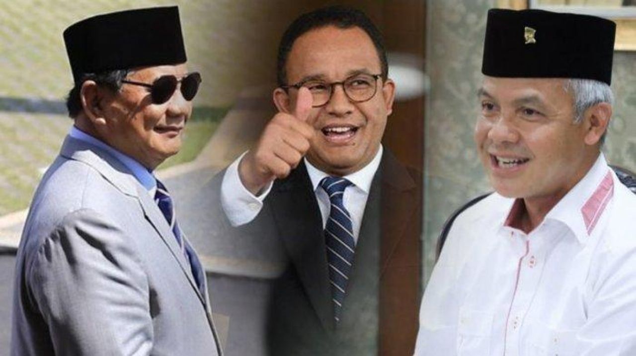 Real Count KPU: AMIN 25,54%, Prabowo-Gibran 56,51%, Ganjar-Mahfud 17,95%