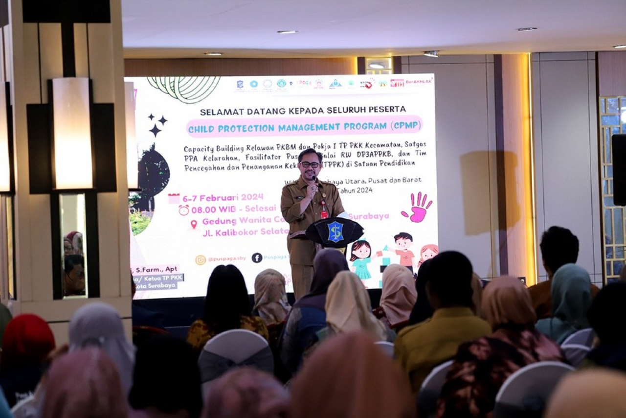 Pemkot Surabaya Gelar Capacity Building Cegah Kasus Kekerasan Perempuan dan Anak