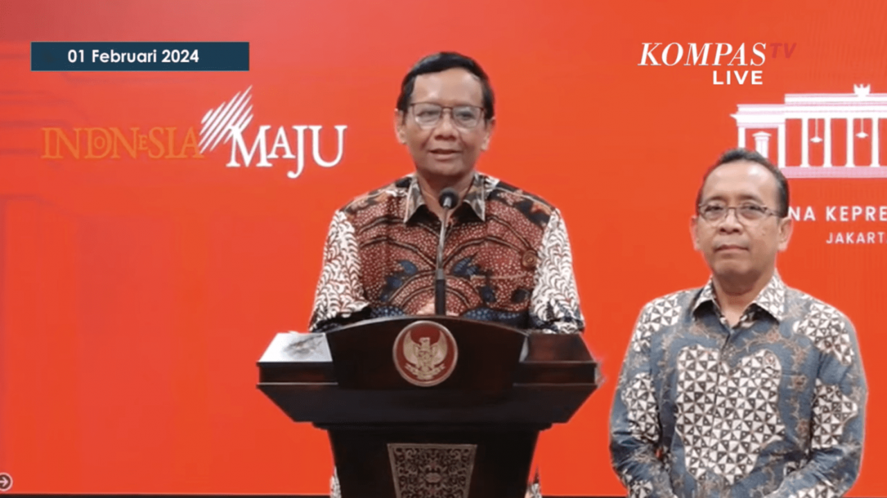 Mahfud Md, Pamit Sempat Guyonan dengan Jokowi