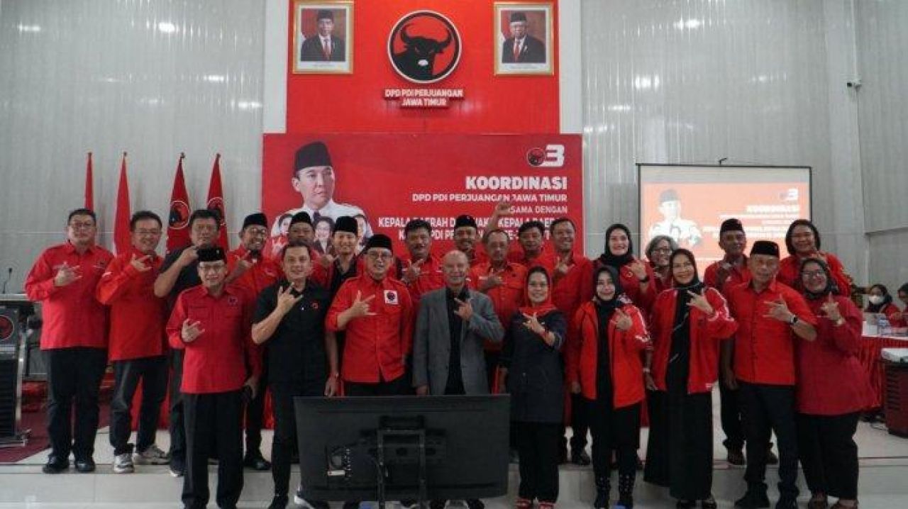 PDIP Jatim Kumpulkan Kader Jelang Pilkada Serentak