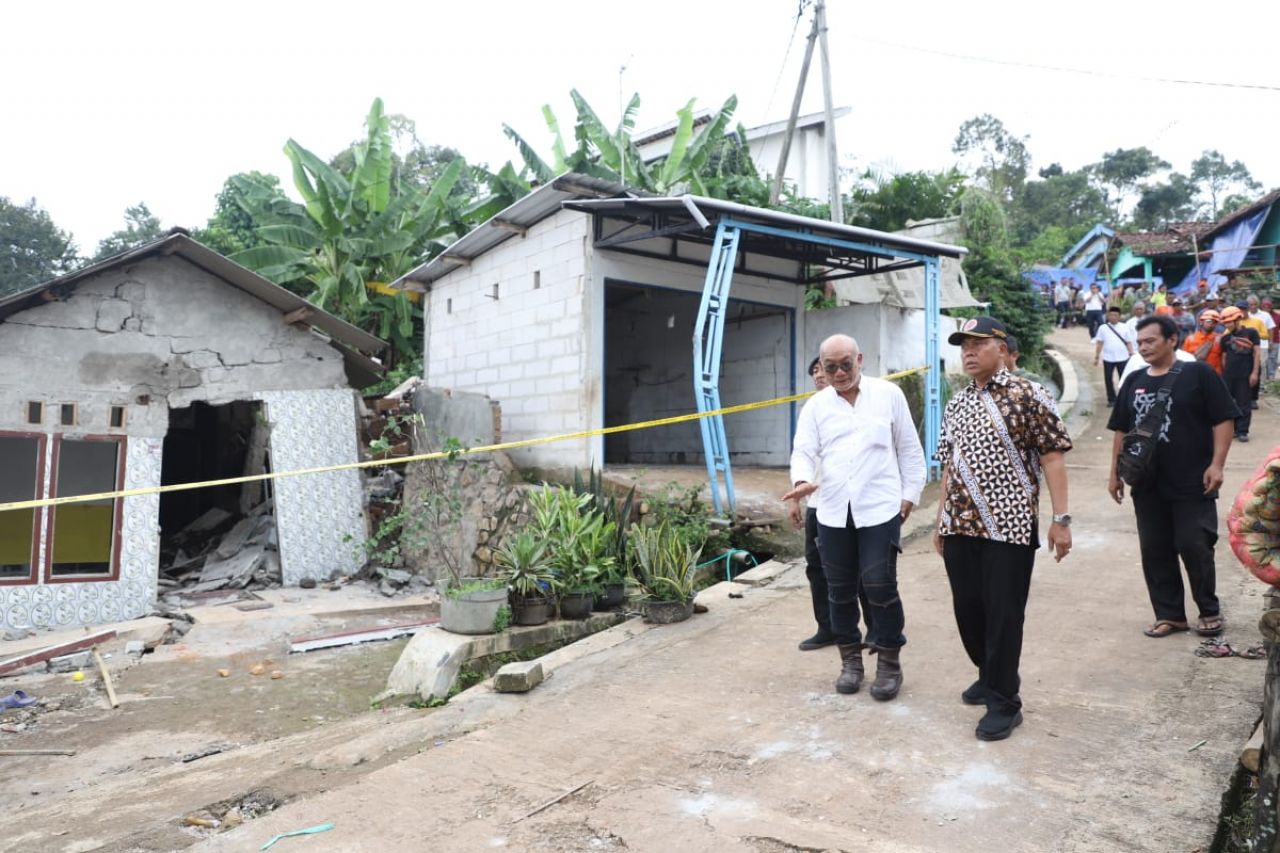 Bencana Tanah Gerak di Jombang, Pemkab Siapkan Lahan untuk Relokasi