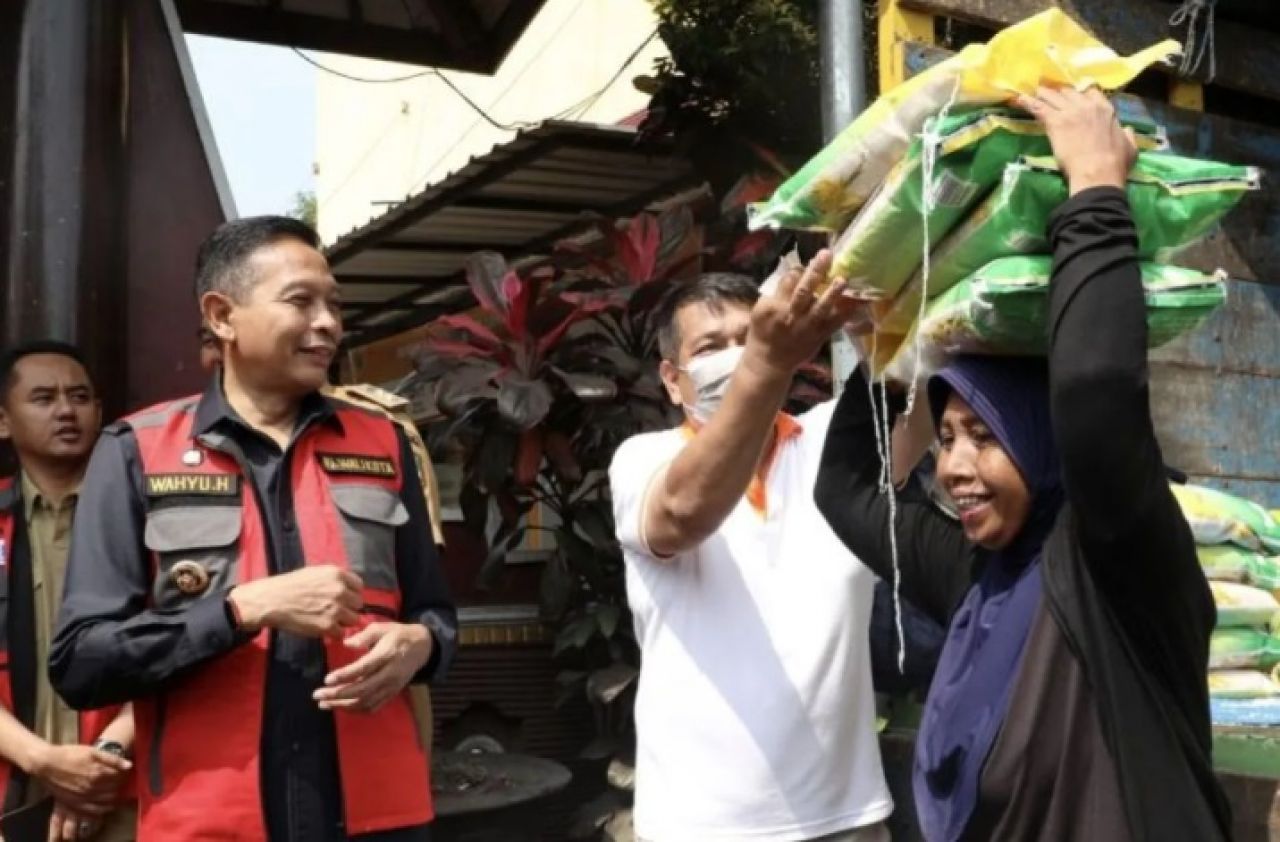 Pemkot Malang Gelar Operasi Pasar Beras, Sediakan 1.000 sak Beras SPHP 