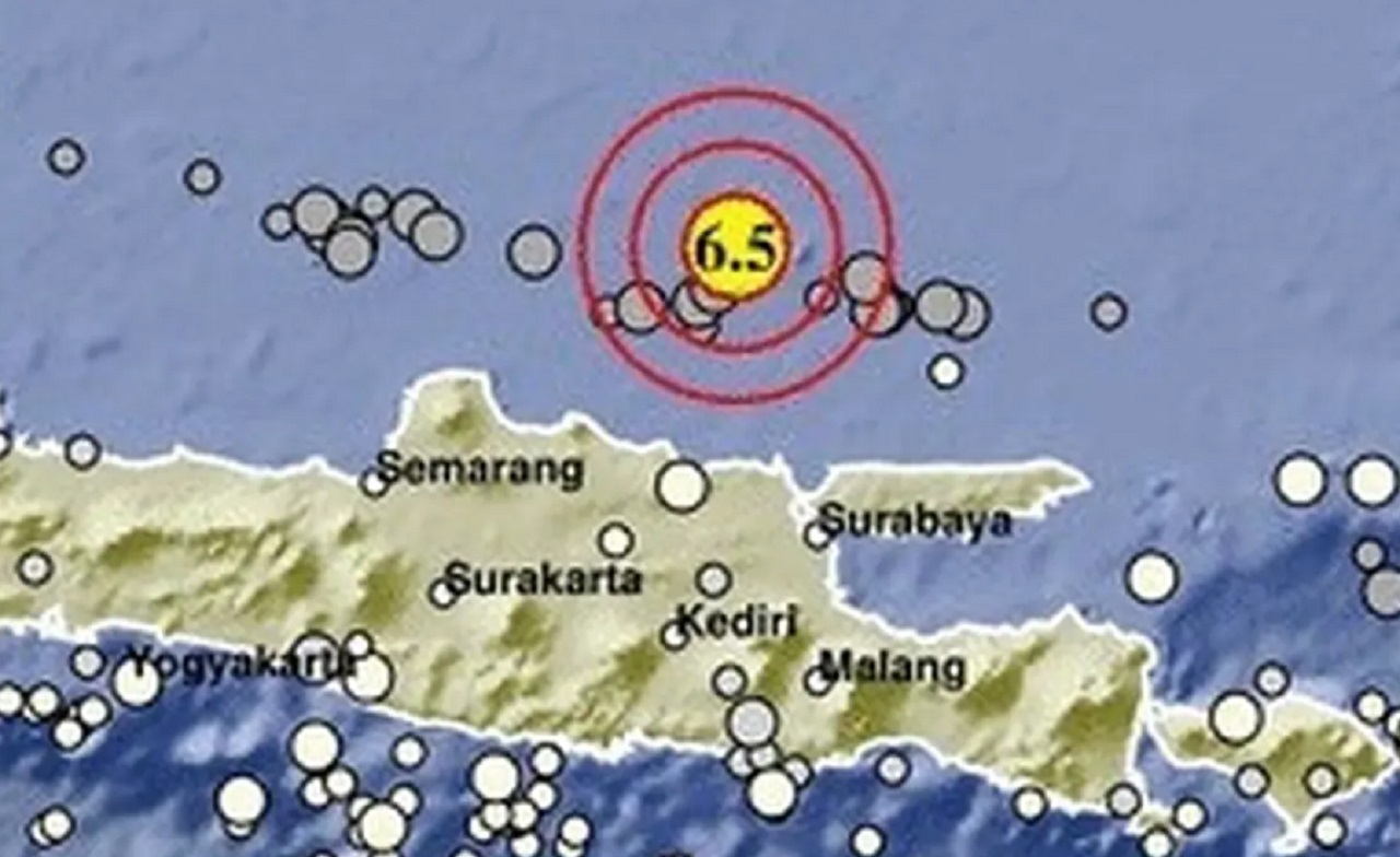 BMKG: Gempa Susulan di Laut Tuban Terjadi 193 Kali Sejak Jumat Siang – Sabtu Malam