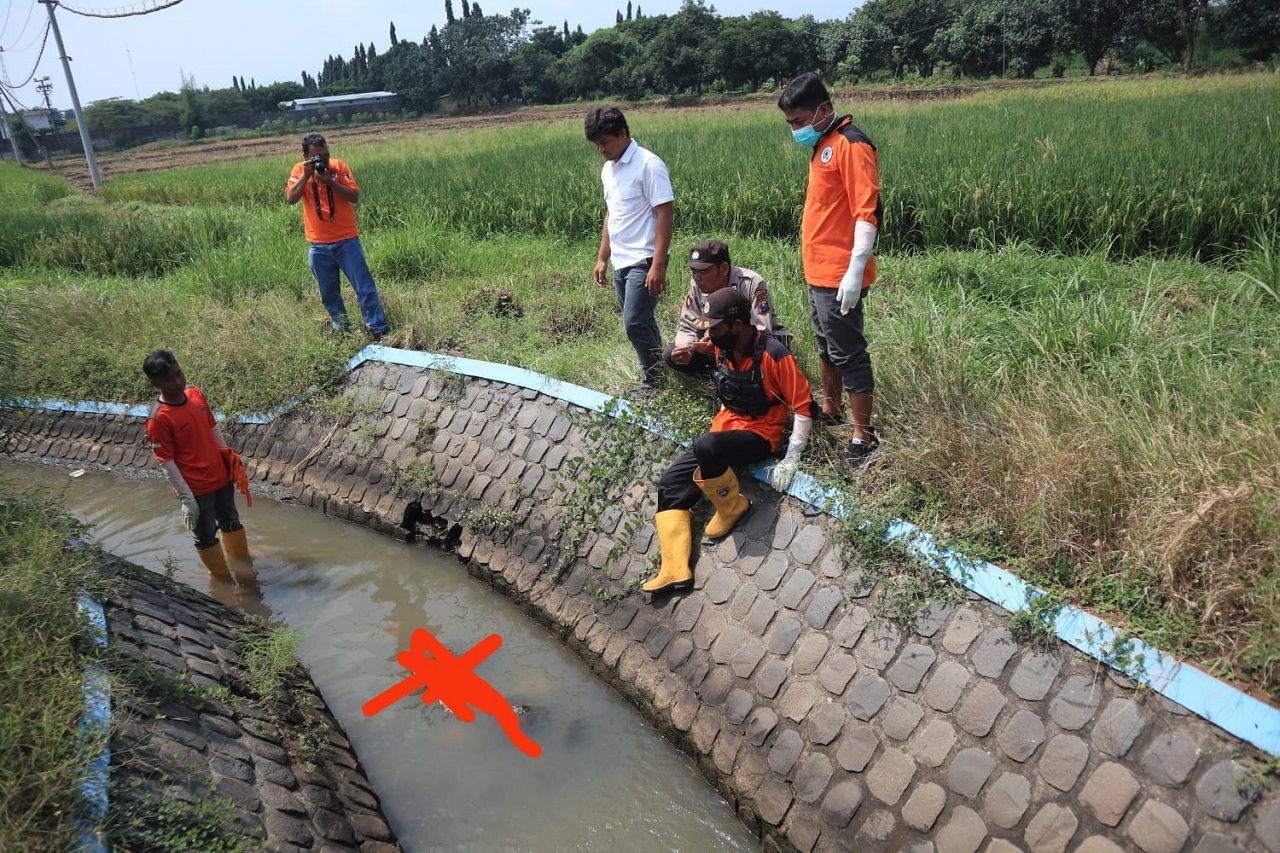 Penemuan Mayat Bayi di Sungai Mojowarno Jombang, Awalnya Dikira Boneka