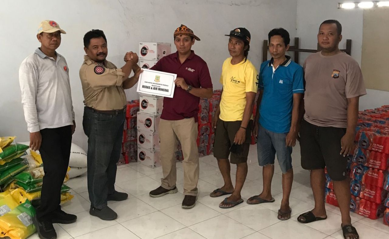 Solidaritas Tanpa Batas, ASN Pemkot Mojokerto Salurkan Bantuan untuk Korban Banjir Kabupaten Mojokerto