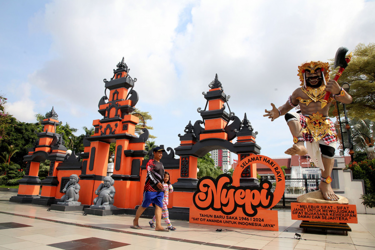Pemkot Surabaya Bakal Gelar Pawai Seni Ogoh-Ogoh di Balai Kota