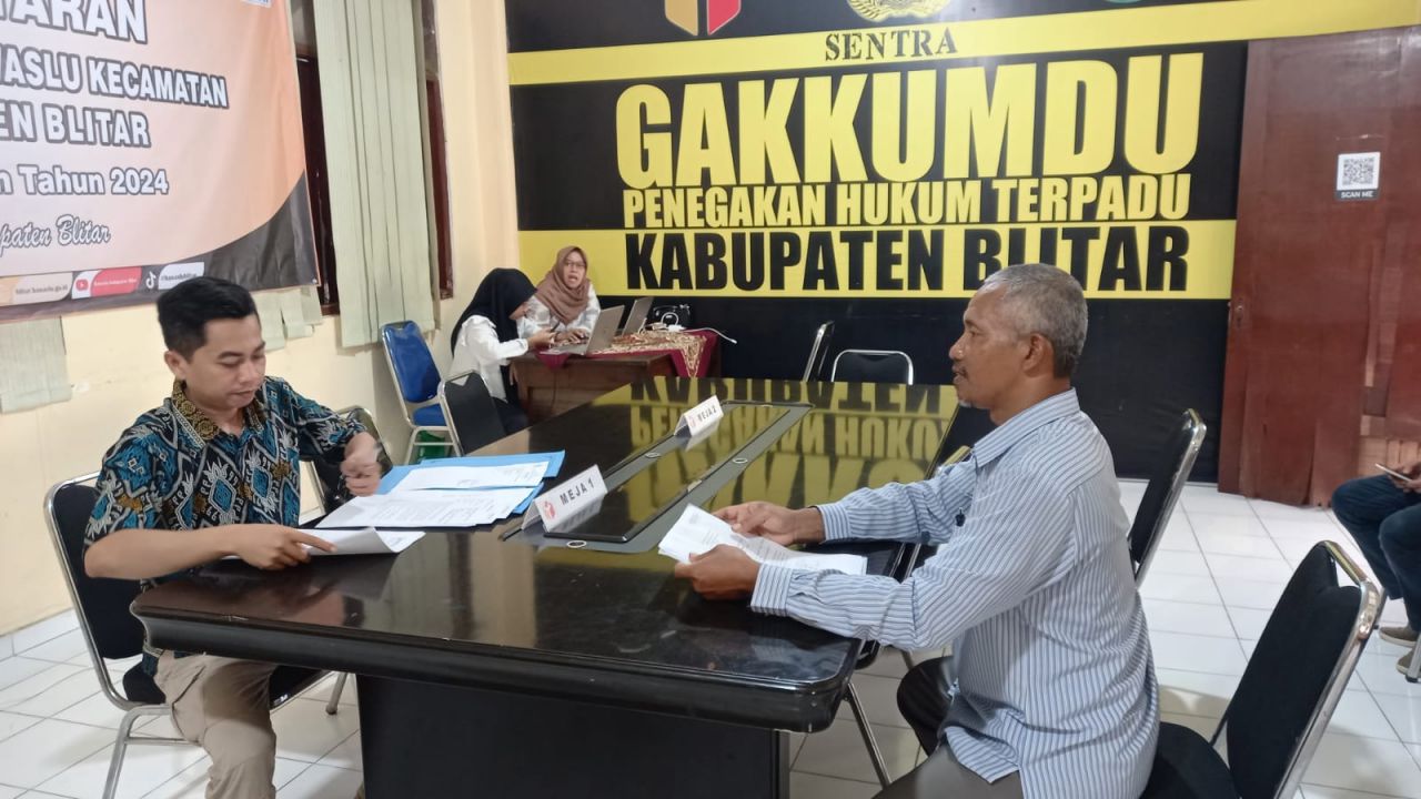 Bawaslu Kabupaten Blitar Open Rekrutmen Anggota Panwaslu Kecamatan
