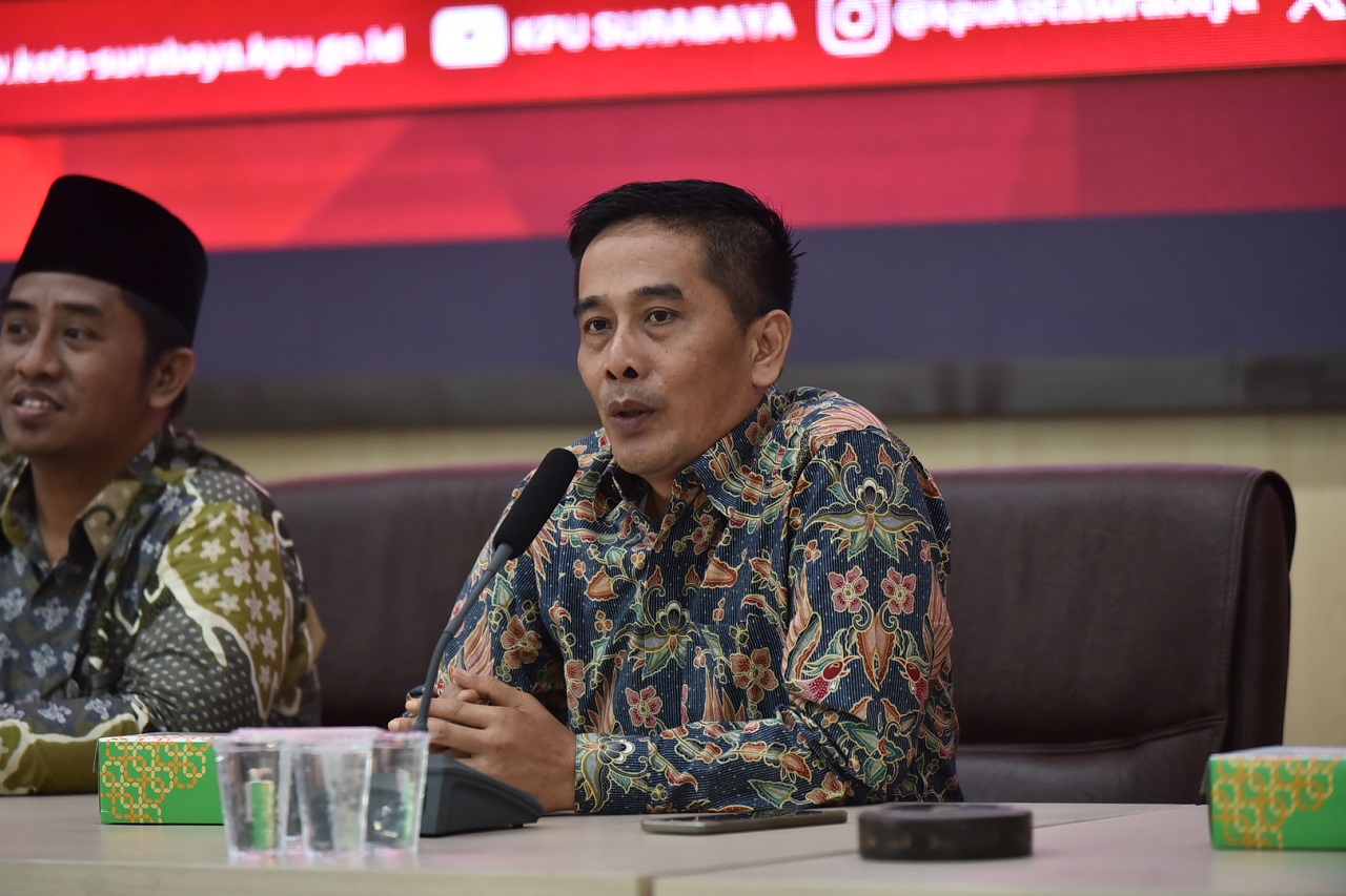 KPU Surabaya Paparkan Seleksi Calon Panitia Pemilihan Gubernur dan Walikota Tahun 2024