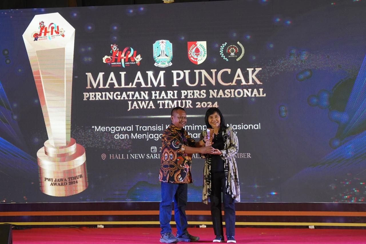 Raih PWI Jatim Award 2024, Bank Jatim Boyong Penghargaan Bidang Sport Achievement