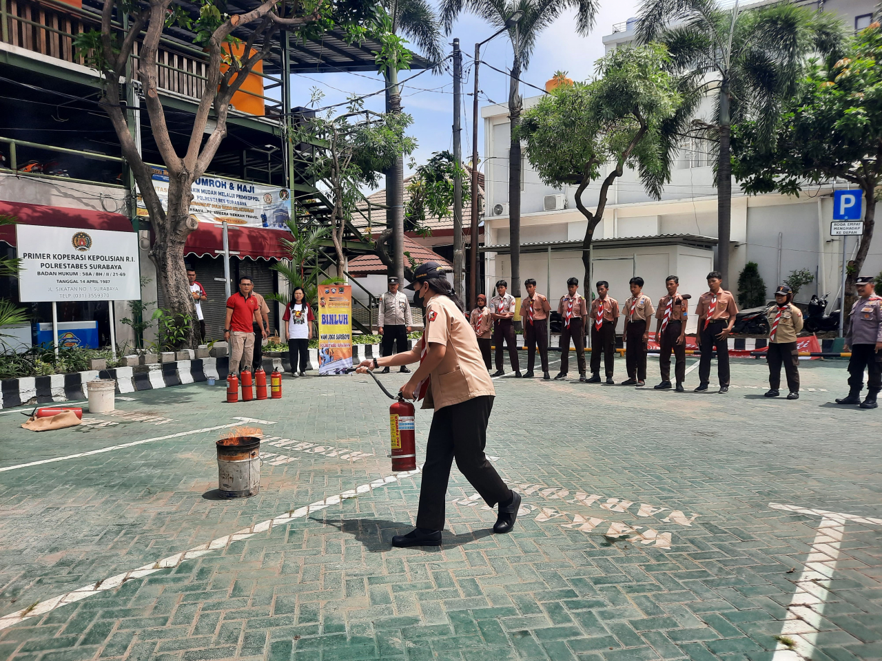 Dispendik Surabaya Pastikan Pramuka Tetap Berjalan