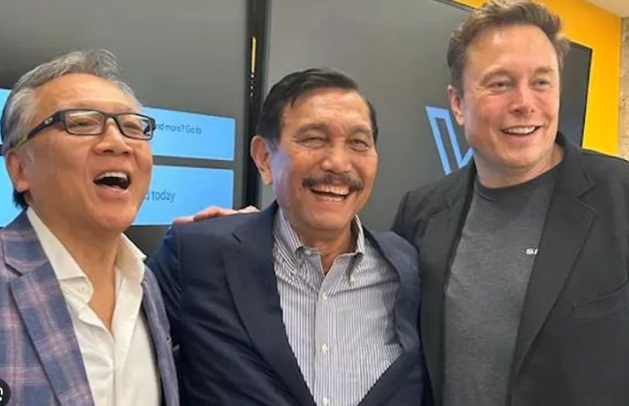 RI Tawarkan 2 Investasi Potensial Kepada Elon Musk