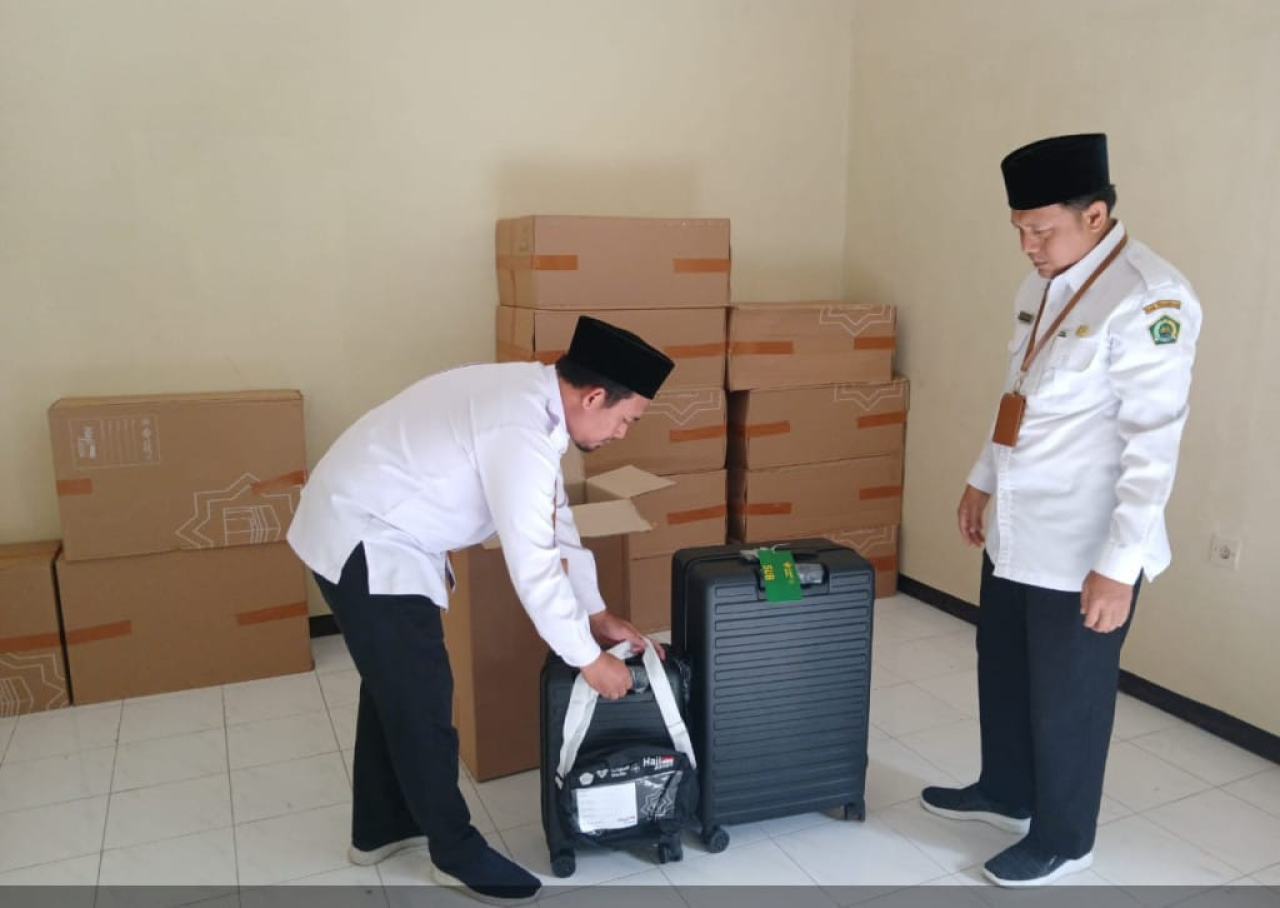 Kemenag Kabupaten Pasuruan: Ribuan Koper Sudah Dikirim ke Calon Jamaah Haji