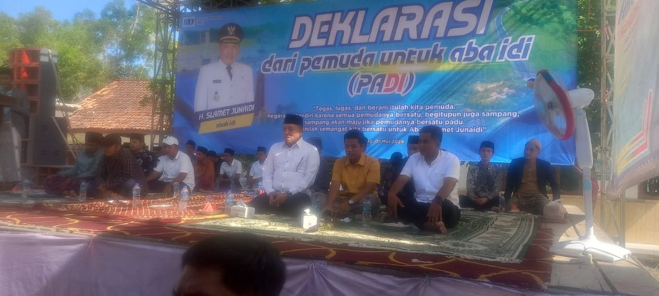 Deklarasi PADI Siap Mendudukkan H Slamet Junaidi ke Singgasana Pendopo Satu