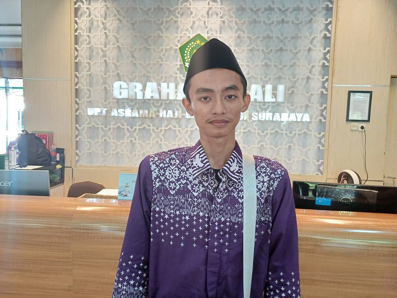 Moch Abdul Aziz Siswa SMK Usia 18 Tahun Jadi Jemaah Haji Termuda di Kloter Pertama
