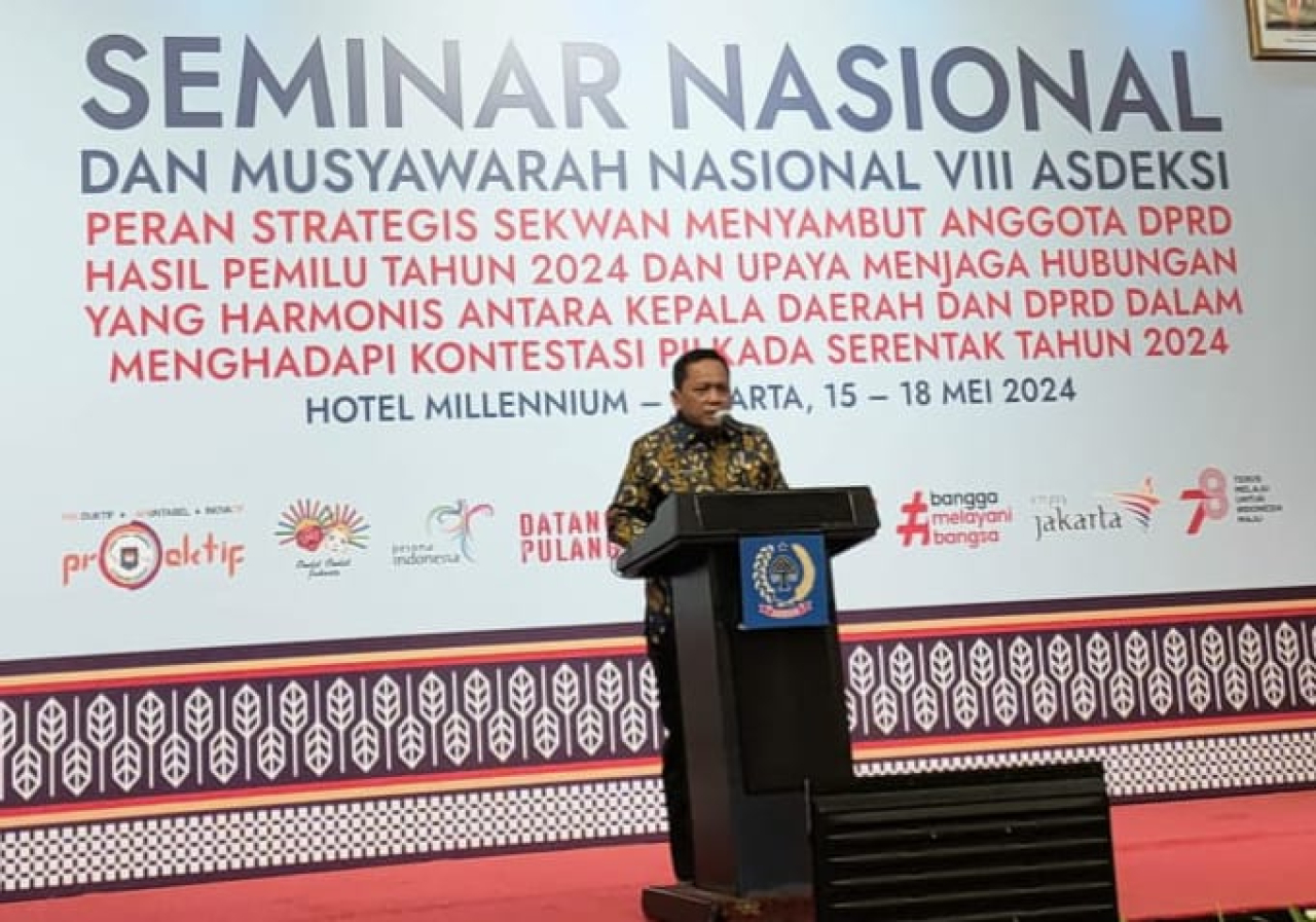 Peristiwa Sekwan Se-Indonesia Kembali Pilih Aris Wibawa Pimpin DPN Asdeksi