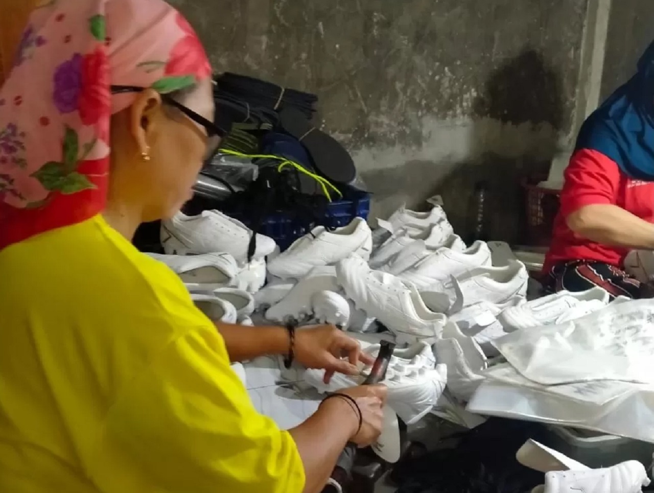 Geliat Industri Alas Kaki di Mojokerto Jadi Pendongkrak Ekonomi Warga