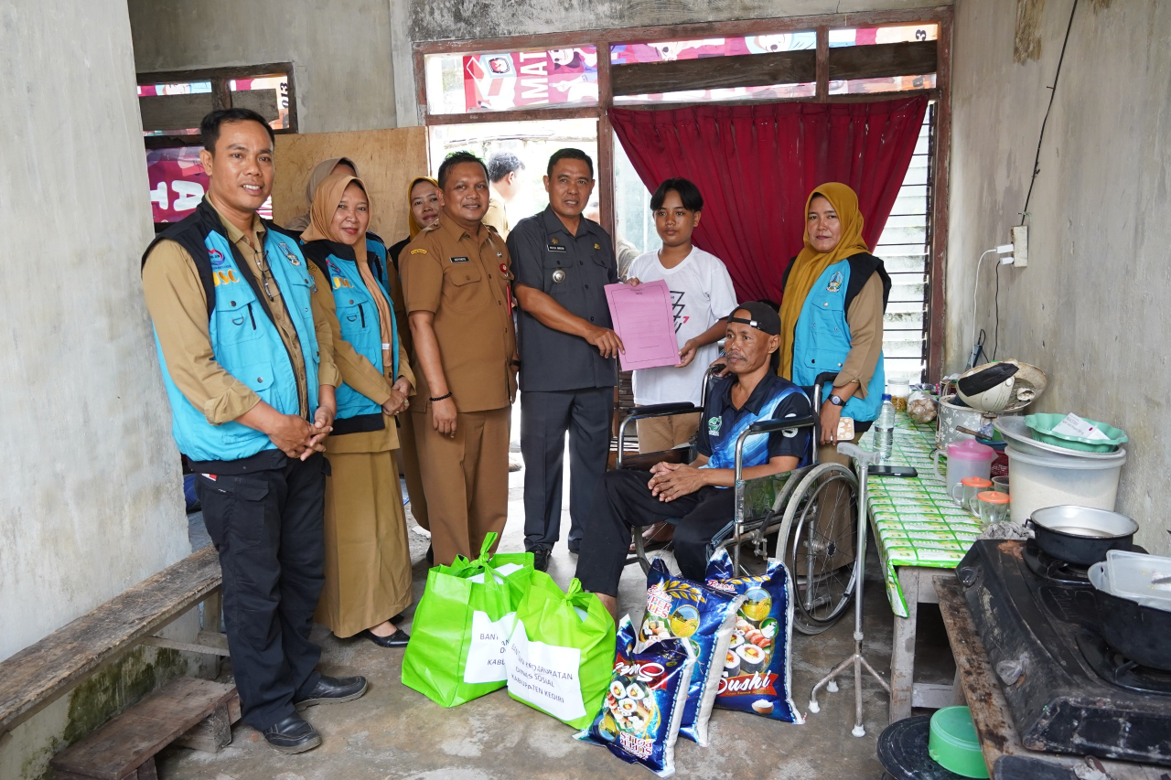 Peristiwa Mas Dhito Terjunkan 4 Dinas Bantu Anak Vakum Sekolah Karena Merawat Kedua Orang Tuanya