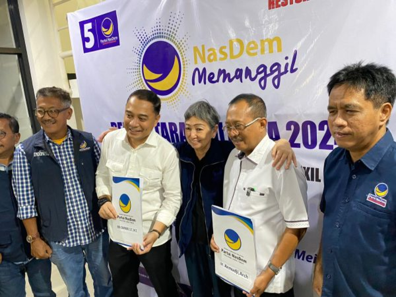 Eri Cahyadi Daftar Pilwali Surabaya ke NasDem