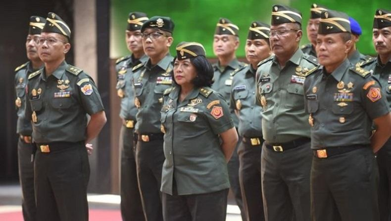 TNI Punya Kowad Pertama Berpangkat Jenderal Bintang Dua