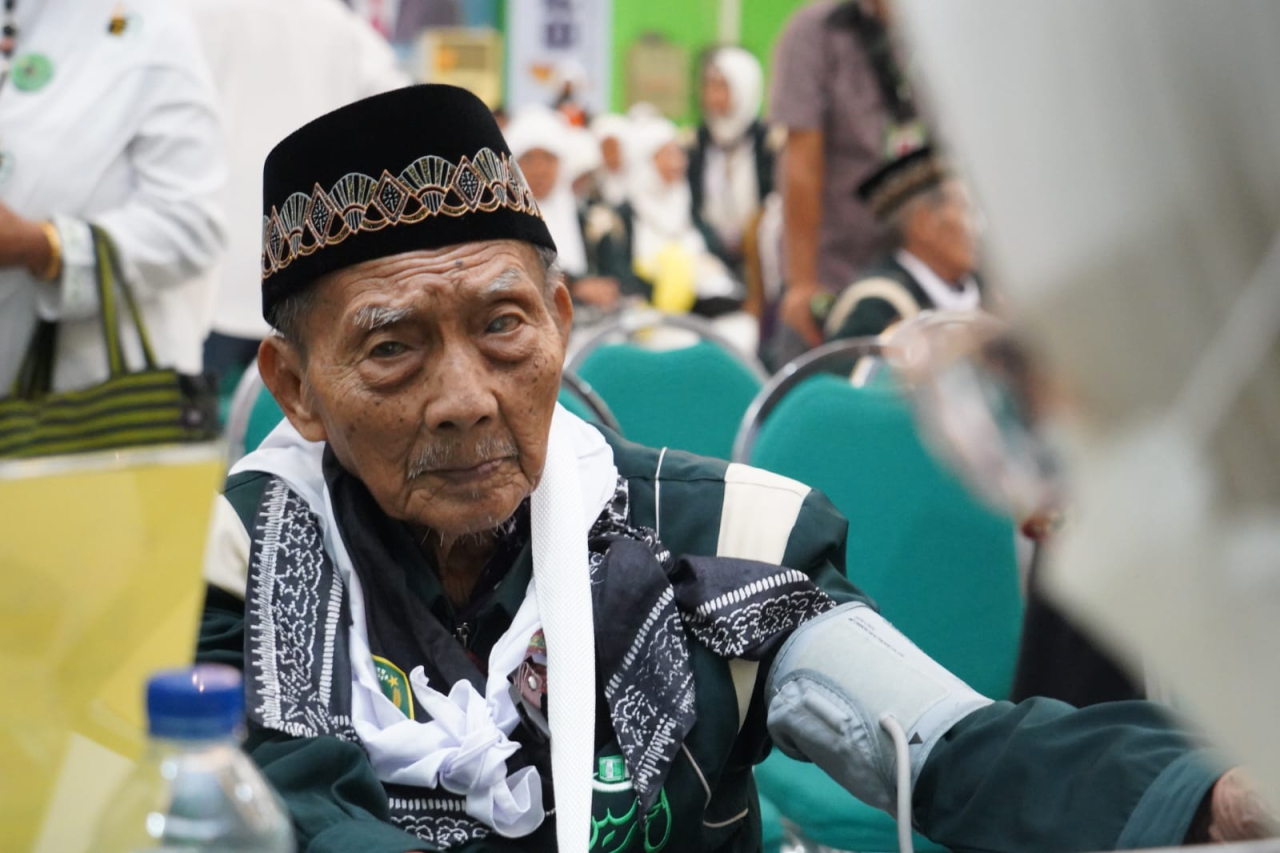 Peristiwa Hardjo Mislan, 109 Tahun, asal Ponorogo Sabet Gelar Jemaah Haji Tertua se-Indonesia