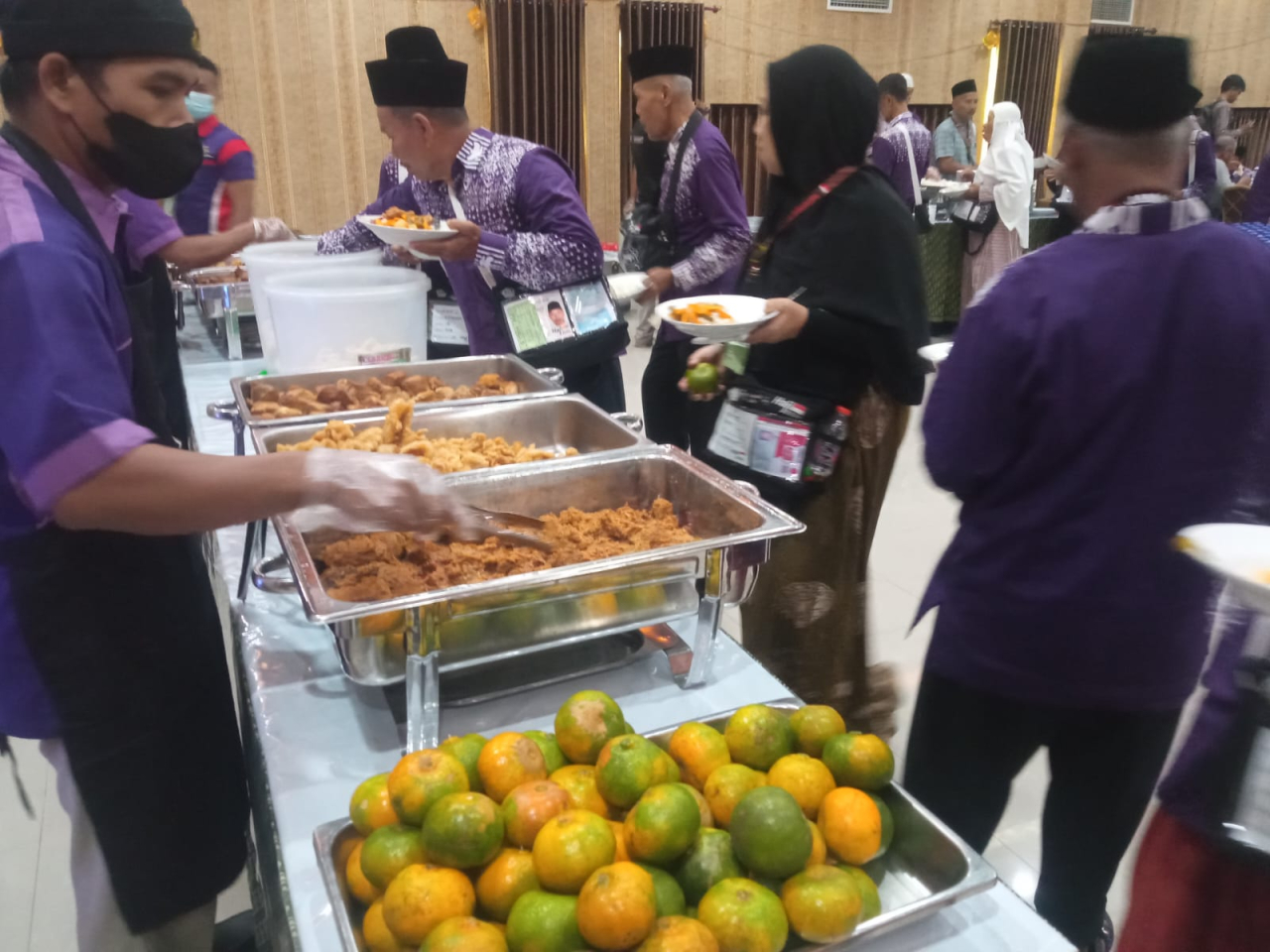 PPIH Embarkasi Surabaya Jamin Kebutuhan Gizi Jemaah Haji: Siapkan Menu Khusus Lansia