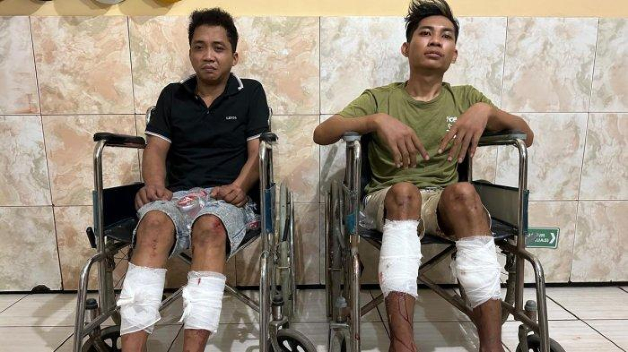 Polrestabes Surabaya Lumpuhkan 2 Pelaku Curanmor